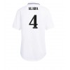 Real Madrid David Alaba #4 Hemmatröja Dam 2022-23 Korta ärmar